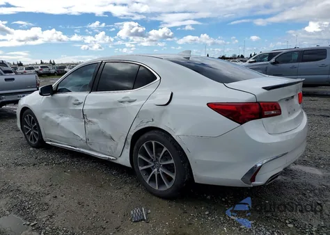 2018 Acura Tlx Tech from USA, damaged, VIN 19UUB3F52JA005052
